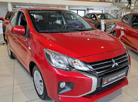 Mitsubishi Space Star cena 57900 przebieg: 14746, rok produkcji 2022 z Biała małe 37